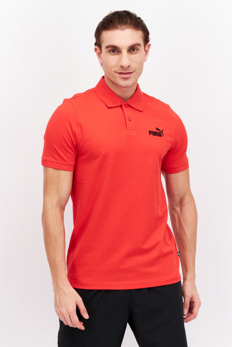 PUMA Men Sportswear Fit Training Polo Shirt, Red - Image 1