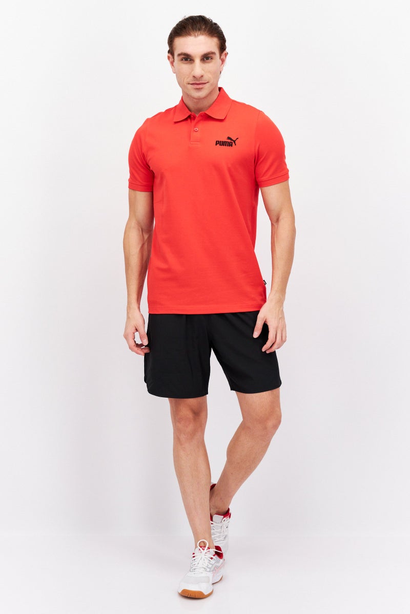PUMA Men Sportswear Fit Training Polo Shirt, Red - Image 3