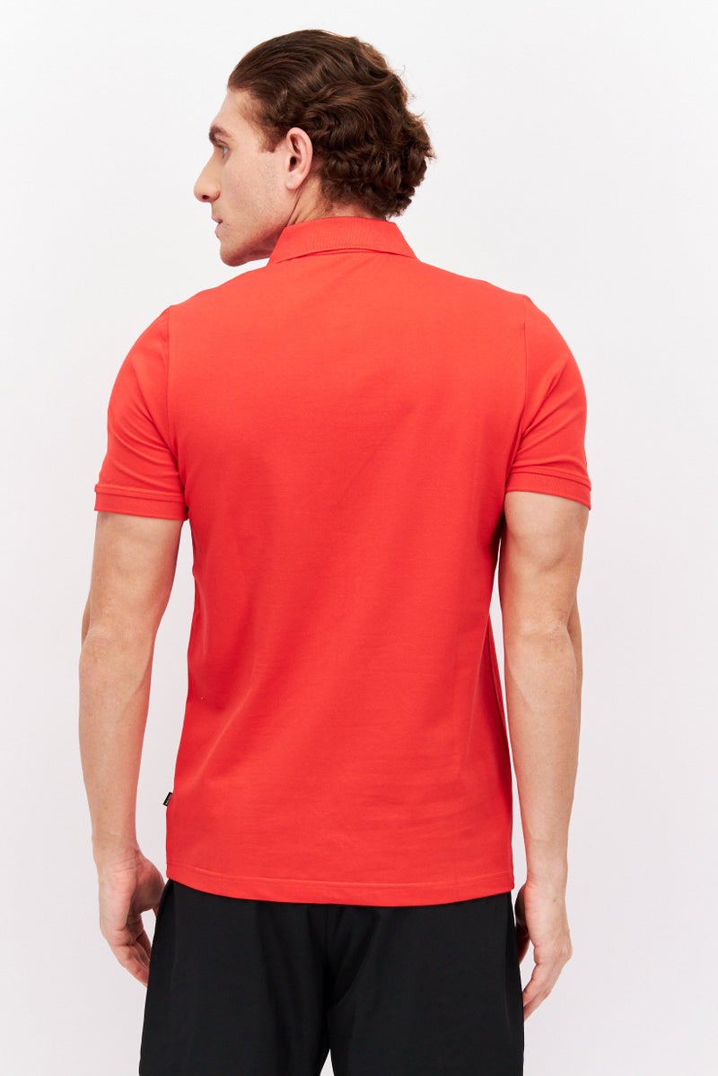 PUMA Men Sportswear Fit Training Polo Shirt, Red - Image 4