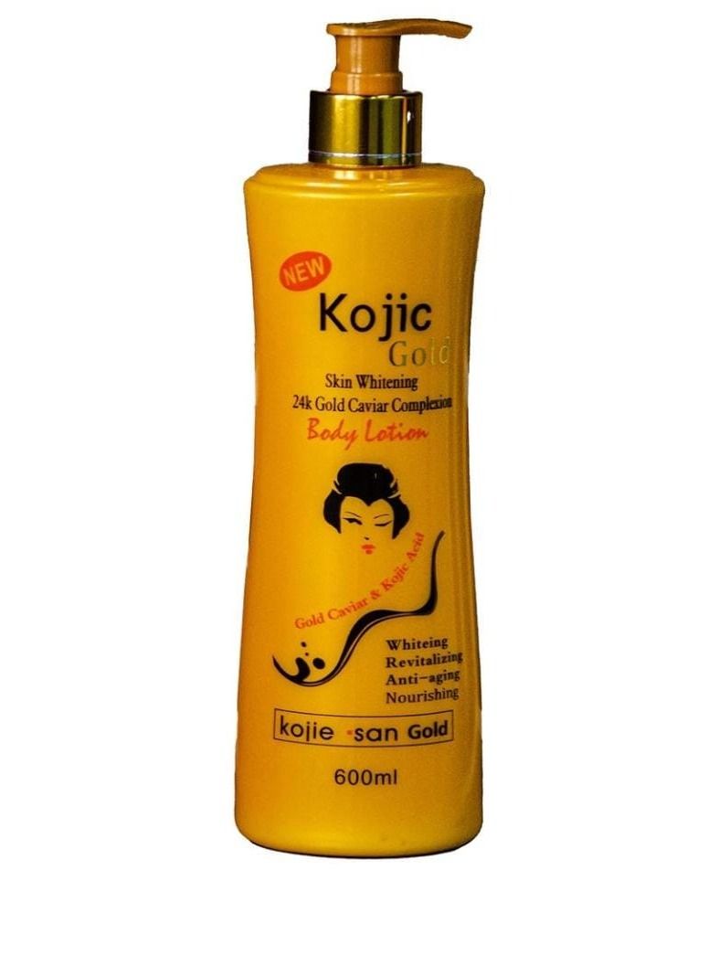 Kojic Gold Skin Whitening Lotion 600ml - Image 1