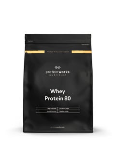 Whey Protein 80 Powder Low Calorie Protein Shake Whey Protein Shake 28 Servings Strawberries 'N' Cream 1Kg