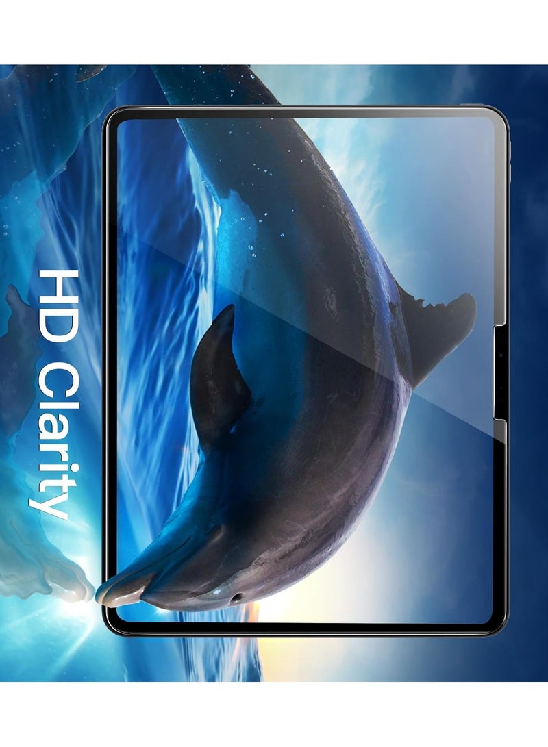 Techie Screen Protector for Apple iPad Air 13-Inch M2 (2024), 2-Pack Tempered Glass with Easy Installation Frame, HD Clear, Anti-Scratch, Anti-Fingerprint - Image 3