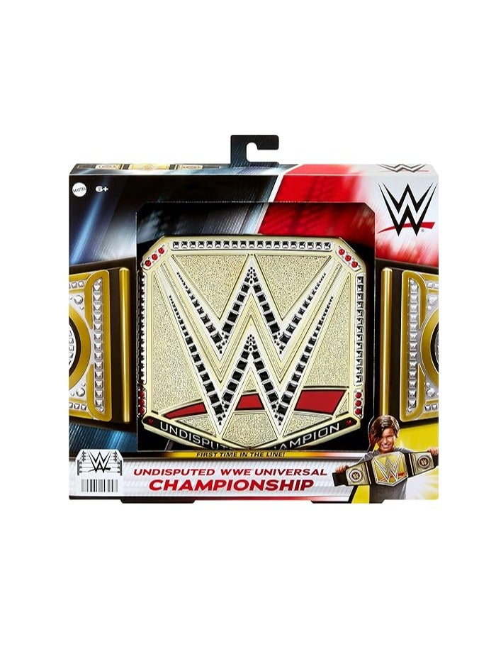 دبليو دبليو إي حزام بطولة WWE العالمية الذهبي HYJ35 - Image 3