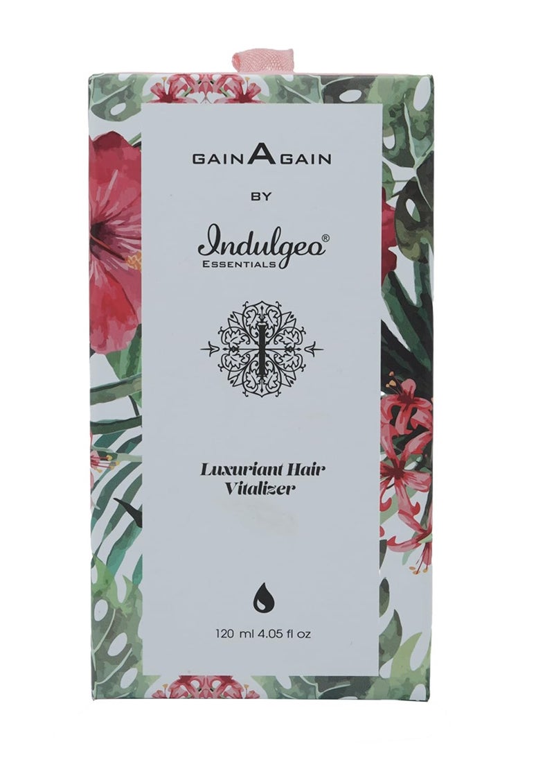 Indulgeo ESSENTIALS Indulgeo Essentials Hair Vitalizer Hair Growth Serum Helps to Promotes Hair growth Strengthens All Hair Types 120ml  - Image 2