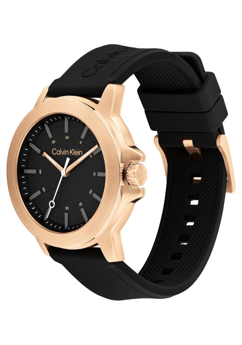 CALVIN KLEIN Round Analog Men'S Dark Grey Case Watch - 25200481 - Image 1