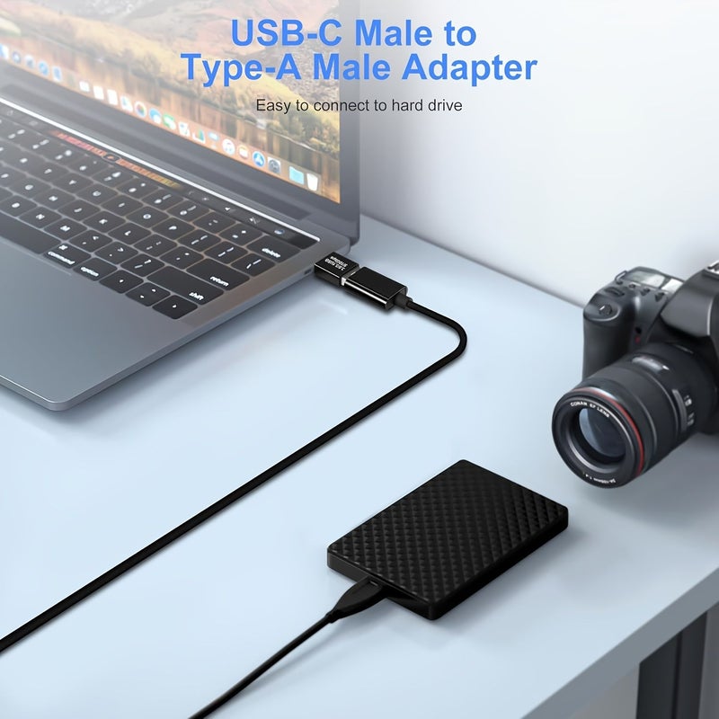USB 3.0 Male to Male USB C Adapter High Speed Extension 1pc - Image 3