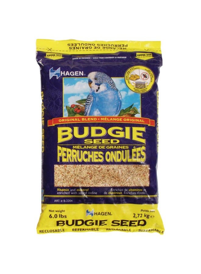HAGEN Parakeet/Budgie Staple VME Seed, 6-Pound - Image 1