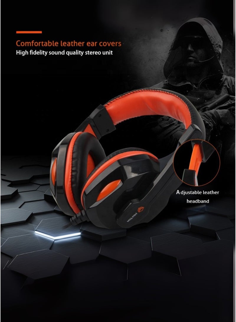 Meetion C500 Gaming Combo – Wired Keyboard, Mouse, Headset & Mouse Pad 4-in-1 PC Gaming Kit - Image 2