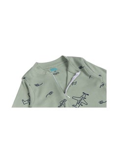 Babies Basic 100% Cotton Printed Long Sleeves Jumpsuit/Romper/Sleepsuit With Feet Covering For Babies  - Image 4