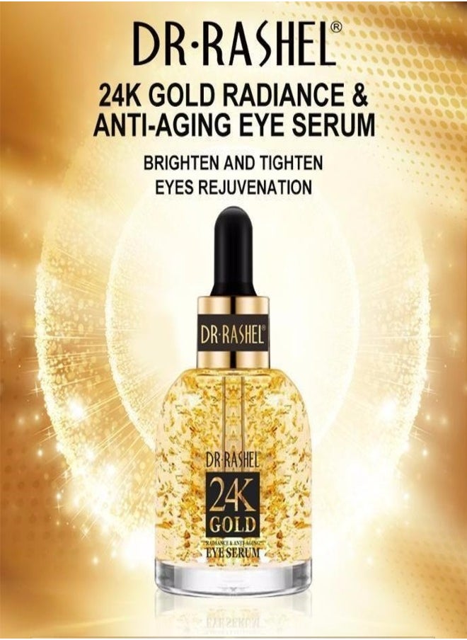 DR. RASHEL Combo - Dr. Rashel 24K Gold Face Wash, Gel Cream, Eye Serum & Essence Mask  - Image 2