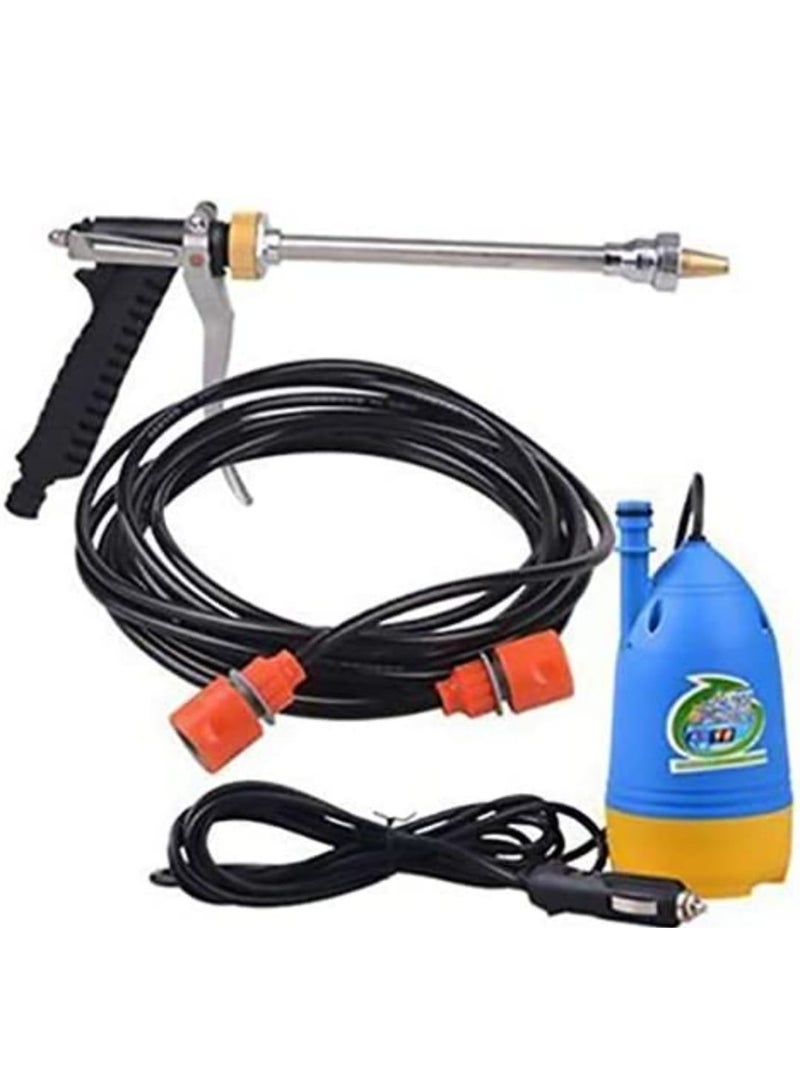 عدة غسيل سيارات محمولة – مضخة تنظيف عالية الضغط، آلة غسيل مدمجة للاستخدام المنزلي والسفر - Image 2