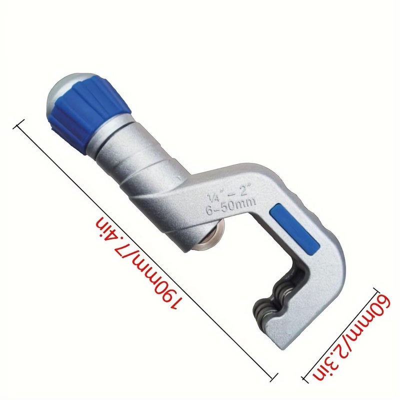 uptodateproducts قاطع أنابيب معدني خفيف الوزن وقوي 650 مم مع تقطيع هوبينغ ل PVC والبلاستيك والنحاس - Image 2