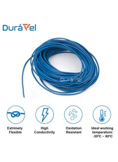 Duravel Duravel Electrical Wire Cable,Wire Conductor for Power Transmission (Blue 1.5mm, 90 Meter)  - Image 4