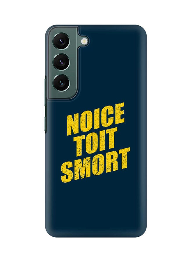 Case for Samsung Galaxy S22+ 5G Slim Snap Classic Series Shield Matte Finish Print - Noice Toit Smort