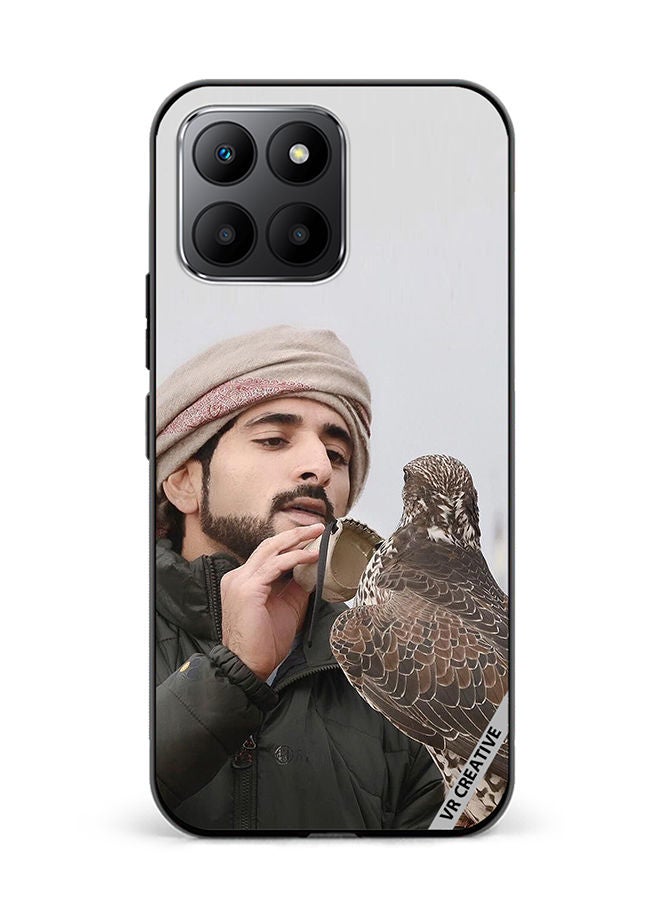 VR CREATIVE Protective Case Cover For Honor 70 Lite Sheikh Hamdan Loving His Eagle Design Multicolour - Image 1