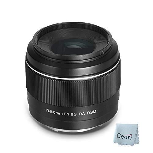 YONGNUO YN50mm 50mm F1.8S DA DSM AF/MF Focus Lens for Sony E Mount APS-C Frame Digital Camera - Image 1