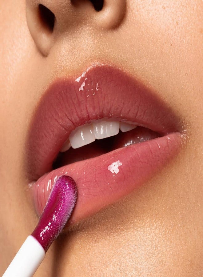 Karuna Skin - Tinted Lip Oil, Soothing & Moisturizing Lip Products with Peptides, Antioxidants, Hydrating Flattering Vegan Lip Tint, Grow, 4.8 mL/0.16 fl. oz - Image 2