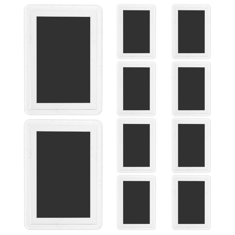 10pcs Picture Frames Fridge Frame Photo Pocket Photo for Displaying Family Photos Memories Metal - Image 1