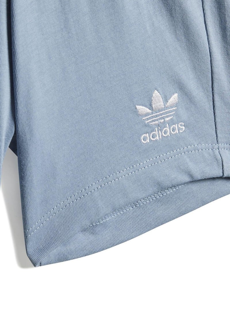 adidas Originals طقم تي شيرت قصير أزرق من أديداس للأصليين - Image 5