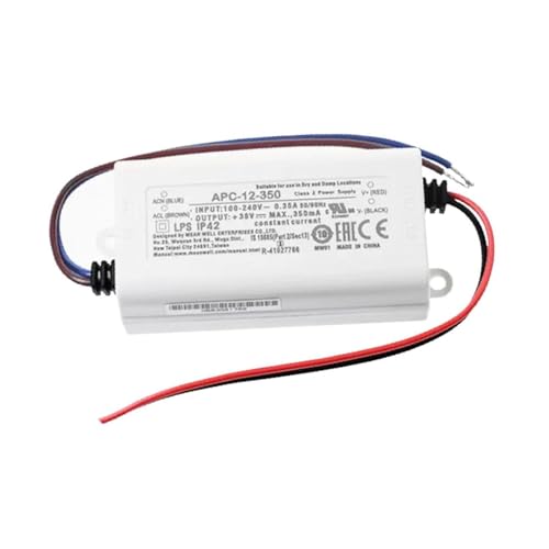 Mean Well Power Supply APC12350 ACDC 936V 035A Output 100264V Input 126W LED Driver Constant Current APC Series 350mA 36VDC - Image 3