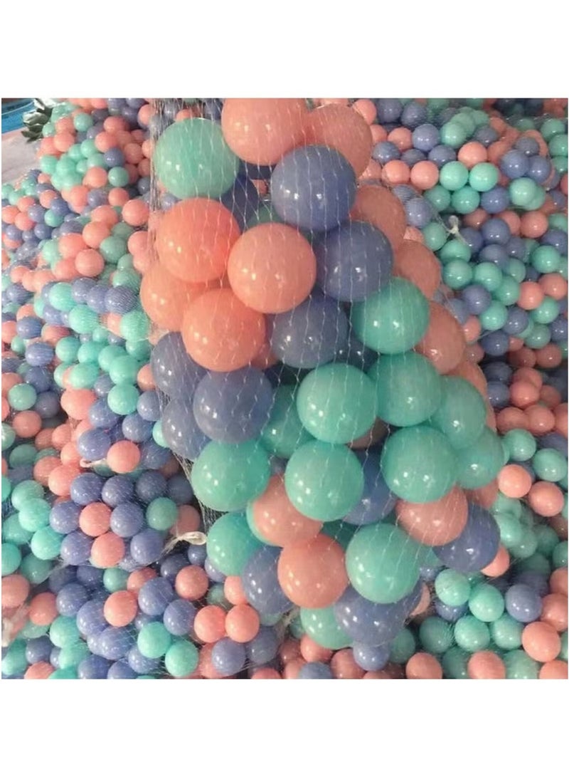 هويتك كرات لعب ناعمة لحوض الكرات - مجموعة من 50 كرة بلاستيكية ملونة متنوعة خالية من مادة BPA - Image 5