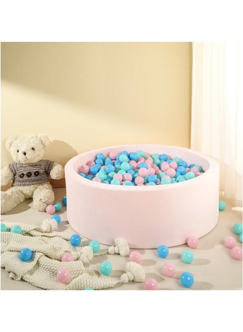 هويتك كرات لعب ناعمة لحوض الكرات - مجموعة من 50 كرة بلاستيكية ملونة متنوعة خالية من مادة BPA - Image 3