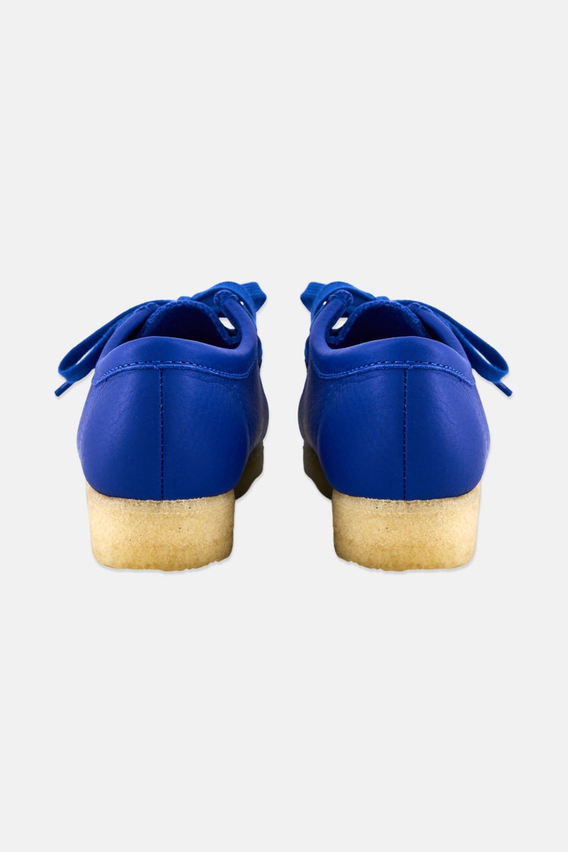 clarks Women Standard Wallabee Lace Up Shoes, Blue  - Image 2