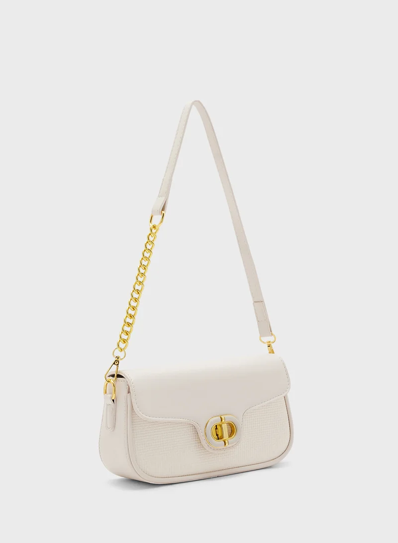 ELLA Chain Detail Strap Crossbody