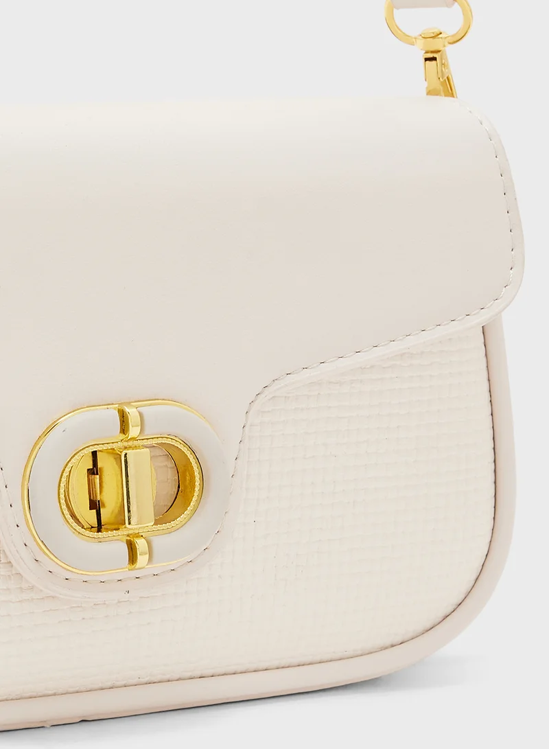 ELLA Chain Detail Strap Crossbody
