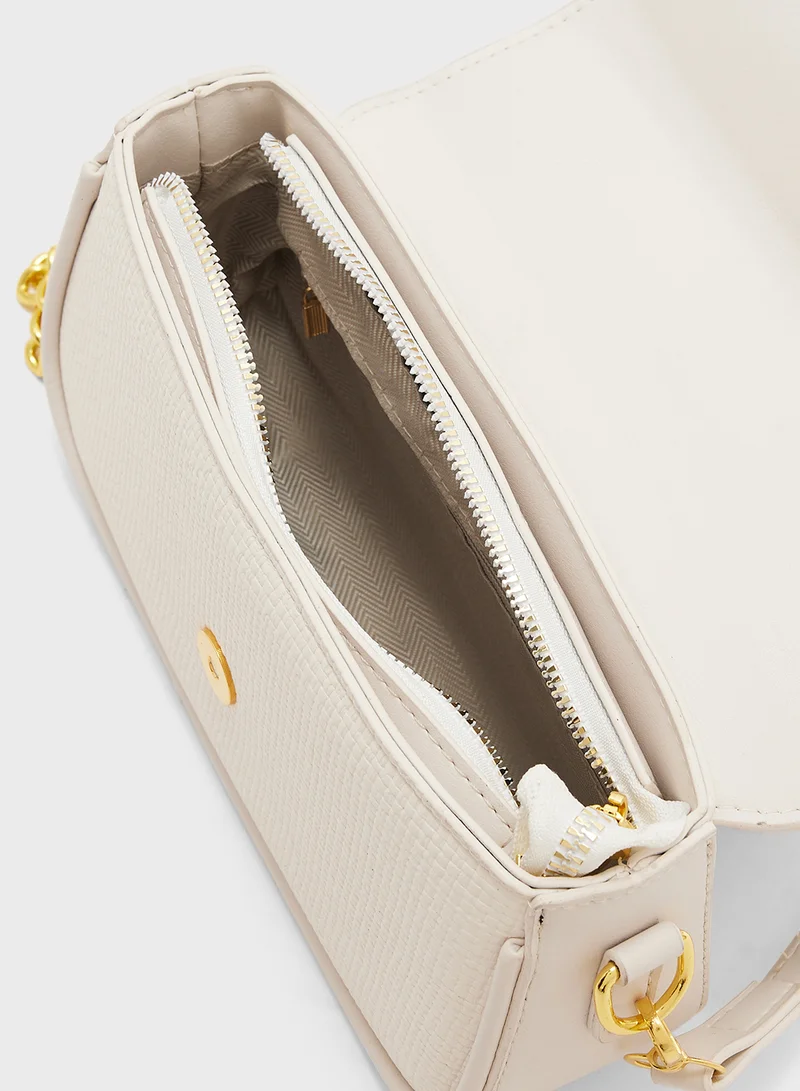 ELLA Chain Detail Strap Crossbody