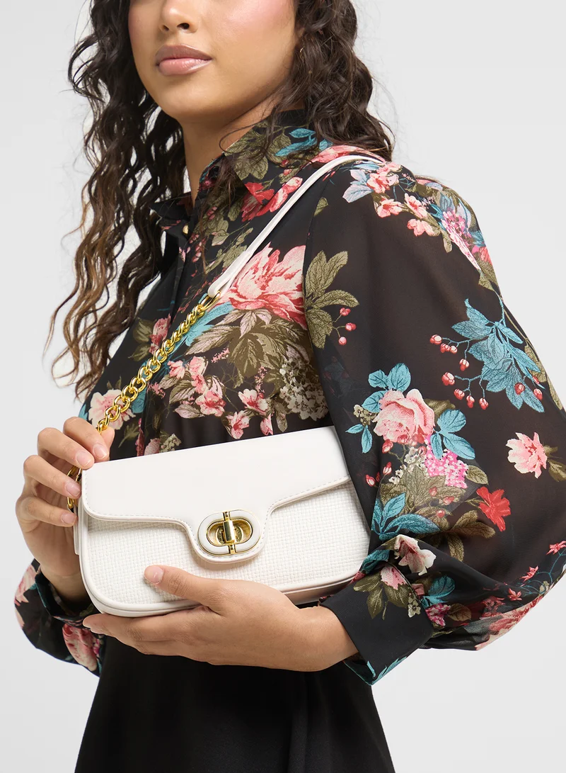 ELLA Chain Detail Strap Crossbody