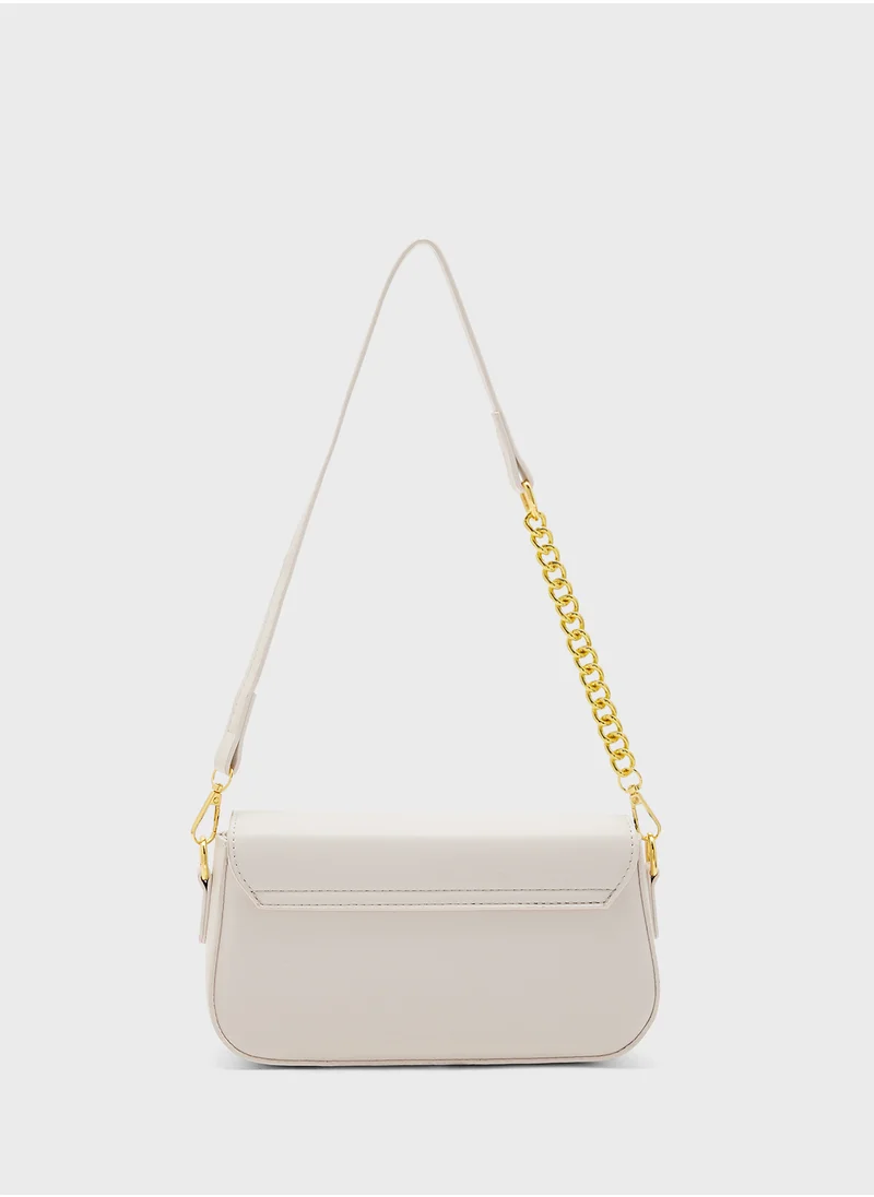 ايلا Chain Detail Strap Crossbody
