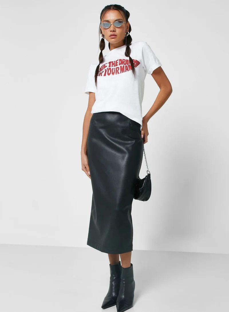 Ginger Regular Tshirt Eiht Roll Up Cuff ( Tacked)