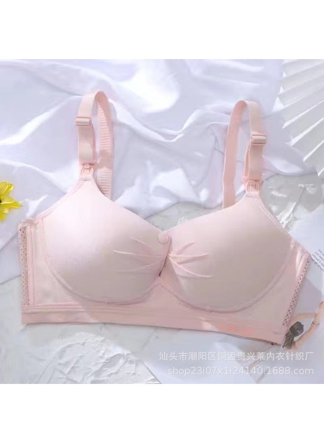 Direct Breastfeeding Underwear During Pregnancy, Breastfeeding, Postpartum Feeding Bra Gathering Anti-sagging Bra Without Steel Ring
