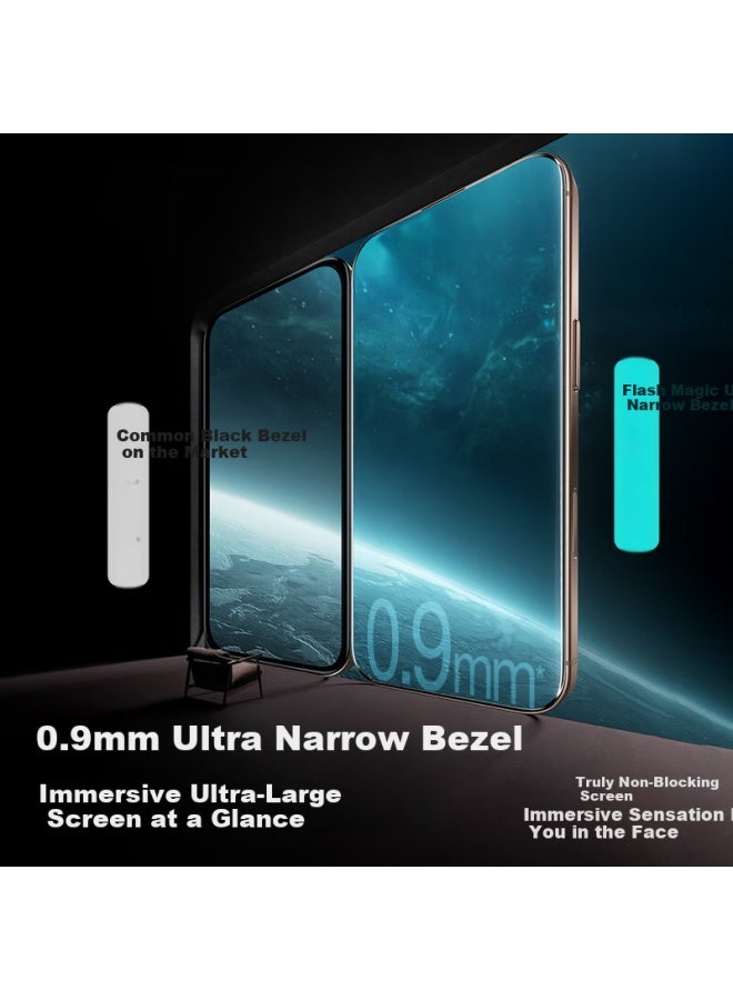 SmartDevil Shanmo [3d Hot Bending Film | 0.18mm Ultra-thin] Tempered Glass Screen Protector For Apple Iphone 16 Pro Max, Anti-dust High Definition Film With Two Sets - Image 3