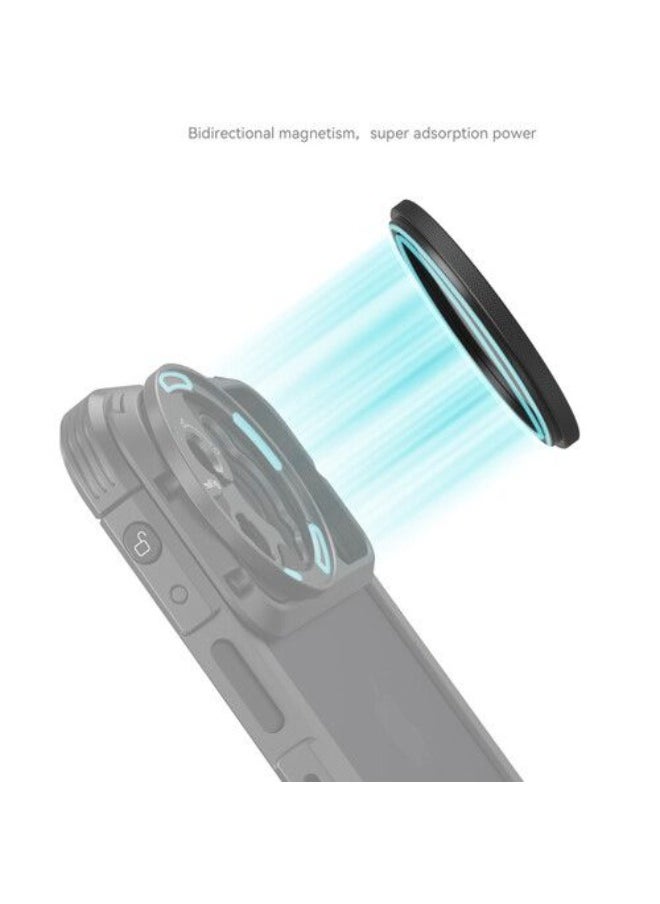 SMALLRIG - SmallRig MagEase Magnetic Star-Cross Filter (8 Points) 52mm 4218 - Image 1