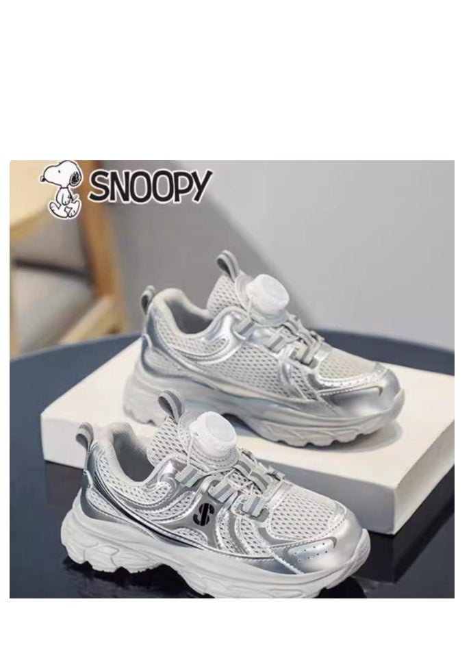 Snoopy Children's Breathable And Non Slip Soft Soled Sports Shoes  - Image 2
