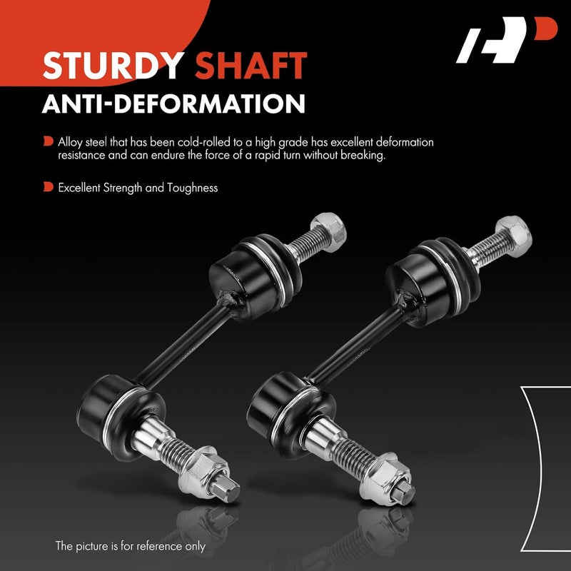 A-Premium 2 x Front Sway Bar Links Stabilizer Bar Links, Compatible with Ford Expedition 2003-2005, Lincoln Navigator 2003-2005 - Image 3