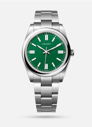 silver green