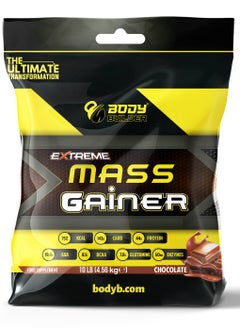 Body Builder Extreme Mass Gainer Weight Gainer 10 Lbs Chocolate Flavor