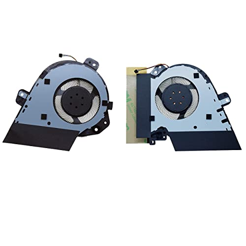 Rangale CPU and GPU Cooling Fan for Asus Rog GX502DU GA502 GA502D GA502DU GU502 GU502DU GU502GV GU502GW GU505D GU505 GU505DU DC5V Series Laptop 13NR0210T01111 13NR0210AM0901 - Image 1