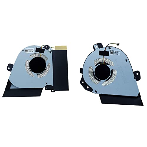 Rangale CPU and GPU Cooling Fan for Asus Rog GX502DU GA502 GA502D GA502DU GU502 GU502DU GU502GV GU502GW GU505D GU505 GU505DU DC5V Series Laptop 13NR0210T01111 13NR0210AM0901 - Image 2