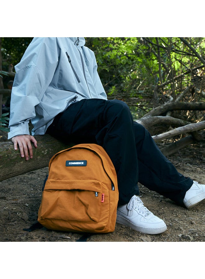 Subtle Lightweight Large Capacity Mountaineering Backpack Outdoor Waterproof Travel Backpack Men's Laptop Bag Wood Brown - Image 1