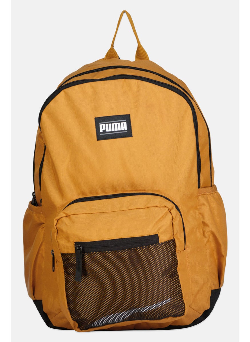 PUMA Men Brand Logo Backpack, Brown  - Image 1