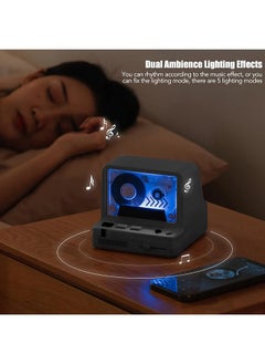 Sorandy Cassette Player Portable Walkman Stereo Tape Speaker 360 Degree Surround Sound Memory Card Cable Playback Tape Retro Speaker With 5 Lighting Modes For Home Party Picnic Indoor  - Image 4