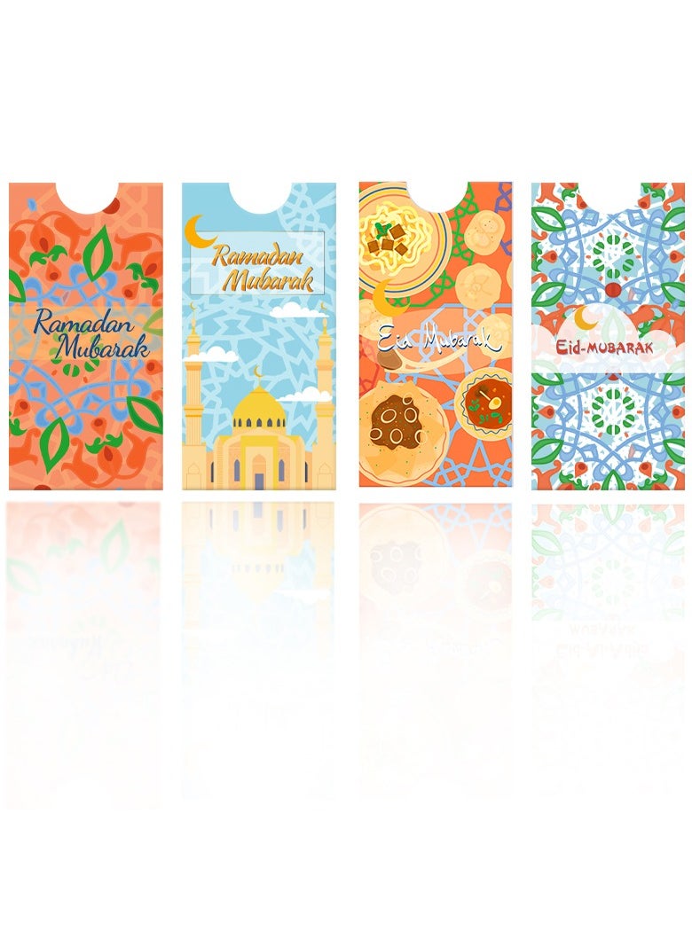 SänHahn - 16 Pieces Eid Mubarak Money Envelopes Set Multi-Color Lucky Cash Envelopes - Image 1