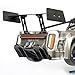 MOSHNOLY Carbon Fiber Tail Rear Wing for Arrma 6S 17 Infraction BLX3 MM Thick Carbon Rear Spoiler Upgrades Replace Parts for RC Vehicle Scale Accessories ARA48002417 6S InfractionBig Size Style - Image 2