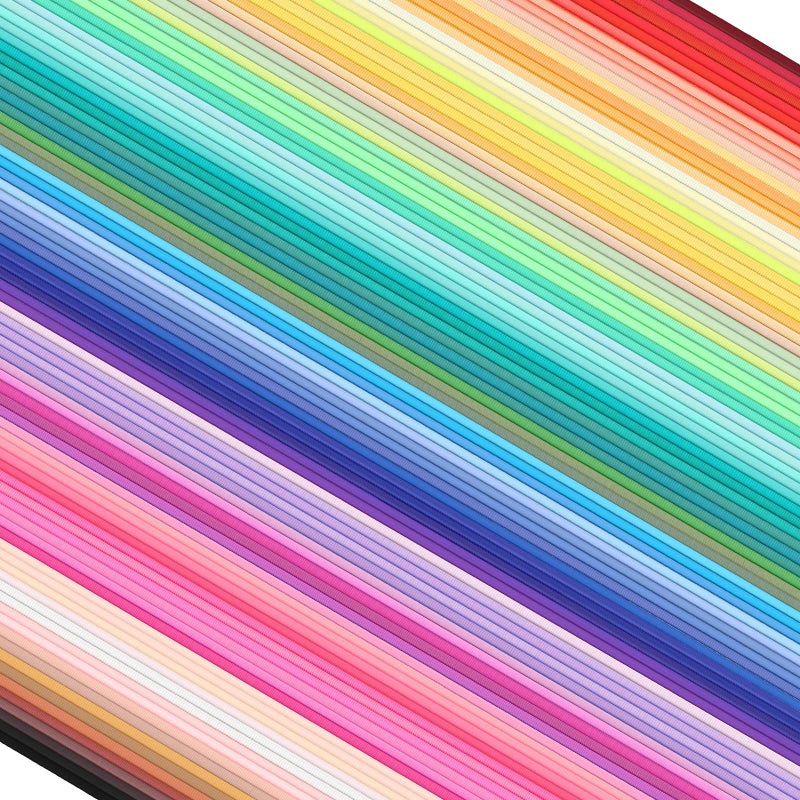 Jadive 38000 Pieces 100 Strands Polymer Clay Beads 6 mm Disk Flat Round Clay Disc Beads Handmade Loose Spacer Bead for Jewelry Making DIY Bracelet Necklace Earrings Finding Crafts Assorted Colors