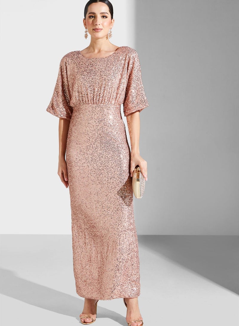 VERO MODA Sequin Evening Dress  - Image 4