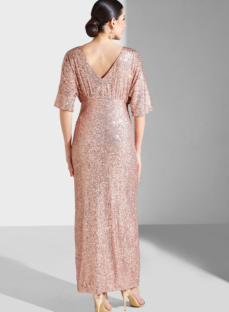 VERO MODA Sequin Evening Dress  - Image 2